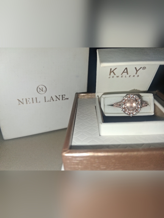 Kay Jewelers Jewelry - KAY Jewelers Rose Gold Halo Ring